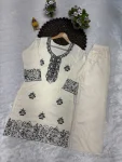 TRENDING RAYON COTTON EMBROIDERY WORK TOP PALAZZO SET OFFICE WEAR WHOLESALE PRICE ETHNIC GARMENT (2)