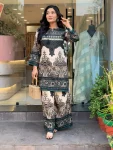 TRENDING RAYON DIGITAL PRINT WORK CO-ORD SET BLACK DAILY WEAR WHOLESALE PRICE ETHNIC GARMENT (2)