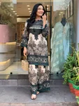 TRENDING RAYON DIGITAL PRINT WORK CO-ORD SET BLACK DAILY WEAR WHOLESALE PRICE ETHNIC GARMENT (2)