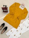TRENDING RAYON PLAIN TOP WITH THREAD WORK PATIYALA DAILY WEAR WHOLESALE PRICE ETHNIC GARMENT (3)