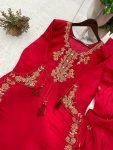 11MODERN ROMAN EMBROIDERY WORK WITH LATKAN WORK TOP PALAZZO WITH DUPATTA FESTIVE WEAR WHOLESALE PRICE ETHNIC GARMENT (11)
