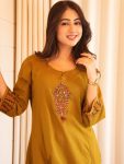 11RICH LOOK JAIPURI COTTON BAGRU PRINT AND MIRROR WORK TOP BOTTOM WITH DUPATTA FESTIVE WEAR WHOLESALE PRICE ETHNIC GARMENT (9)