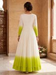 12RICH LOOK GEORGETTE EMBROIDERY WOOLEN THREAD WORK GOWN FESTIVE WEAR WHOLESALE PRICE ETHNIC GARMENT (28)