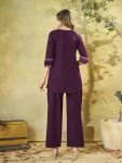 13RICH LOOK COTTON MULTI EMBROIDERY THREAD WORK CO-ORD SET CASUAL WEAR WHOLESALE PRICE ETHNIC GARMENT (2)