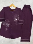 13RICH LOOK COTTON MULTI EMBROIDERY THREAD WORK CO-ORD SET CASUAL WEAR WHOLESALE PRICE ETHNIC GARMENT (2)