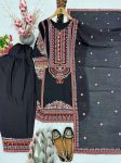 14DESIGNER MUL CHANDERI EMBROIDERY SEQUENCE WITH REAL MIRROR HAND WORK AND FANCY LACE WORK TOP PALAZZO WITH DUPATTA FESTIVE WEAR WHOLESALE PRICE ETHNIC GARMENT (18)