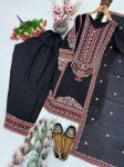 14DESIGNER MUL CHANDERI EMBROIDERY SEQUENCE WITH REAL MIRROR HAND WORK AND FANCY LACE WORK TOP PALAZZO WITH DUPATTA FESTIVE WEAR WHOLESALE PRICE ETHNIC GARMENT (18)