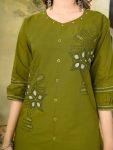 14RICH LOOK COTTON MULTI EMBROIDERY THREAD WORK CO-ORD SET CASUAL WEAR WHOLESALE PRICE ETHNIC GARMENT (24)