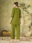 14RICH LOOK COTTON MULTI EMBROIDERY THREAD WORK CO-ORD SET CASUAL WEAR WHOLESALE PRICE ETHNIC GARMENT (24)