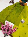 16DESIGNER RAYON THREAD EMBROIDERY WORK TOP SHARARA WITH DUPATTA WEDDING WEAR WHOLESALE PRICE ETHNIC GARMENT (16)