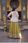 16MODERN JACQUARD EMBROIDERED SEQUENCE WORK TOP LEHENGA WEDDING WEAR WHOLESALE PRICE ETHNIC GARMENT (10)