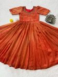 1FANCY KOTA TISSUE SILK MAGGAM HAND WORK GOWN FESTIVE WEAR WHOLESALE PRICE ETHNIC GARMENT (7)
