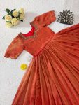 1FANCY KOTA TISSUE SILK MAGGAM HAND WORK GOWN FESTIVE WEAR WHOLESALE PRICE ETHNIC GARMENT (7)