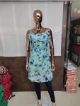 1MODERN GEORGETTE SEQUENCE LINE PRINT WORK ONE PIECE DRESS PARTY WEAR WHOLESALE PRICE ETHNIC GARMENT (2)