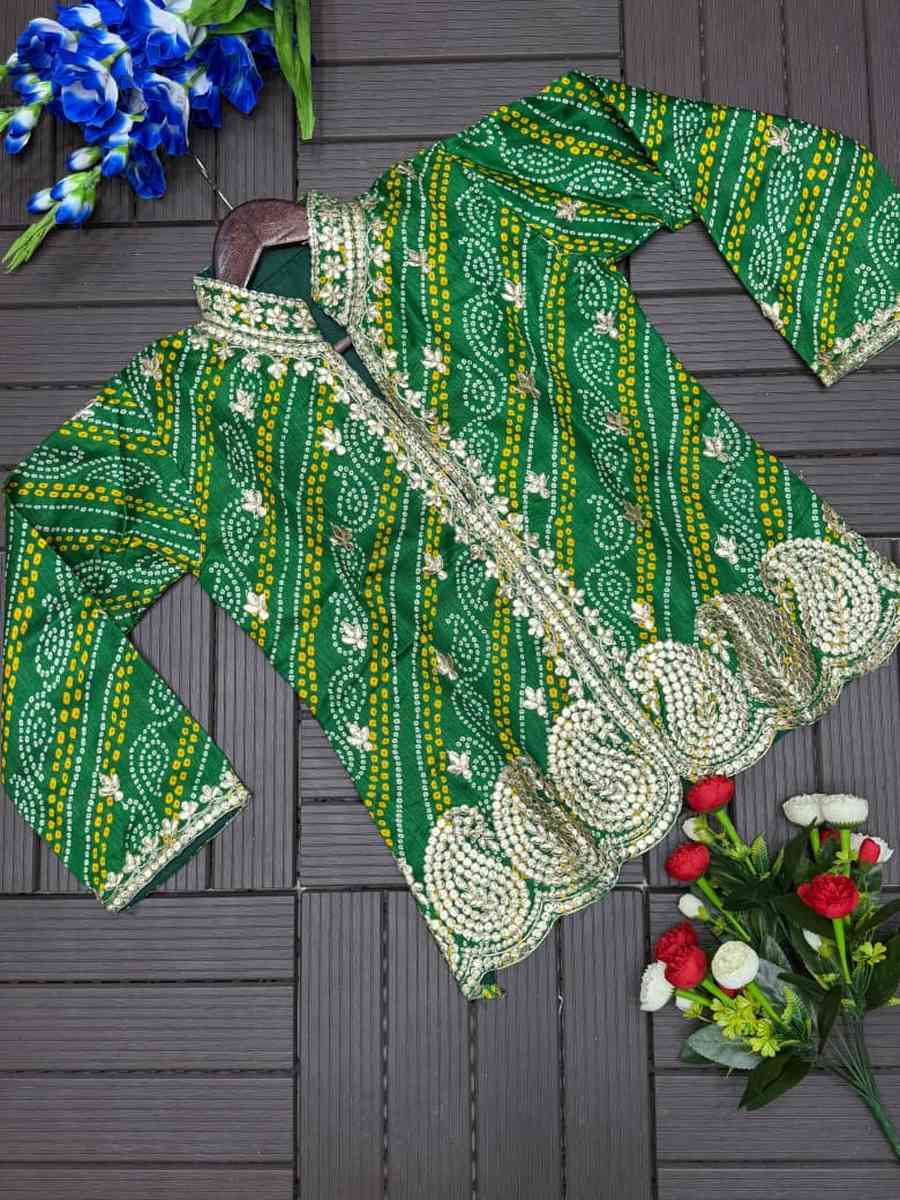 1MODERN SATIN BANGLORI PRINT WITH EMBROIDERY THREAD & SEQUENCE WORK JACKET PARTY WEAR WHOLESALE PRICE ETHNIC GARMENT (1)