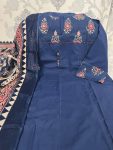 1RICH LOOK COTTON DIGITAL PRINTED WITH SEQUENCE KATHA WORK ANARKALI BOTTOM WITH DUPATTA FESTIVE WEAR WHOLESALE PRICE ETHNIC GARMENT (11)