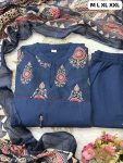 1RICH LOOK COTTON DIGITAL PRINTED WITH SEQUENCE KATHA WORK ANARKALI BOTTOM WITH DUPATTA FESTIVE WEAR WHOLESALE PRICE ETHNIC GARMENT (11)