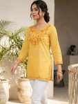 1RICH LOOK COTTON EMBROIDERY WORK TOP OFFICE WEAR WHOLESALE PRICE ETHNIC GARMENT (15)