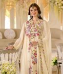 1RICH LOOK GEORGETTE EMBROIDERY WORK TOP BOTTOM WITH DUPATTA FESTIVE WEAR WHOLESALE PRICE ETHNIC GARMENT (17)