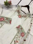 1RICH LOOK GEORGETTE EMBROIDERY WORK TOP PALAZZO WITH DUPATTA FESTIVE WEAR WHOLESALE PRICE ETHNIC GARMENT (16)