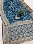 1RICH LOOK LICHI SILK WEAVING WORK SAREE WITH UNSTITCHED BLOUSE FESTIVE WEAR WHOLESALE PRICE ETHNIC GARMENT (8)