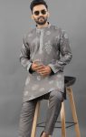1RICH LOOK RUSSIAN SILK EMBROIDERY WORK MEN’S KURTA PAYJAMA FESTIVE WEAR WHOLESALE PRICE ETHNIC GARMENT (12)