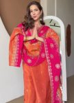 21NEW ARRIVAL CHINON EMBROIDERY WORK TOP BOTTOM WITH DUPATTA FESTIVE WEAR WHOLESALE PRICE ETHNIC GARMENT (11)