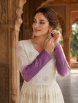 2ATTARACTIVE SHADED CRUNCHY PIPE SEQUENCE EMBROIDERY WORK GOWN FESTIVE WEAR WHOLESALE PRICE ETHNIC GARMENT (14)