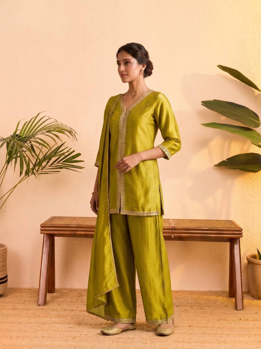 2DESIGNER VICHITRA SILK EMBROIDERY, SEQUENCE & CODING WORK TOP PALAZZO WITH DUPATTA FESTIVE WEAR WHOLESALE PRICE ETHNIC GARMENT (3)