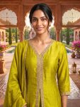 2DESIGNER VICHITRA SILK EMBROIDERY, SEQUENCE & CODING WORK TOP PALAZZO WITH DUPATTA FESTIVE WEAR WHOLESALE PRICE ETHNIC GARMENT (2)