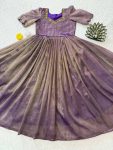 2FANCY KOTA TISSUE SILK MAGGAM HAND WORK GOWN FESTIVE WEAR WHOLESALE PRICE ETHNIC GARMENT (2)