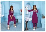 2FANCY RINKAL COTTON EMBROIDERY WORK TOP PENT SET DAILY WEAR WHOLESALE PRICE ETHNIC GARMENT (12)