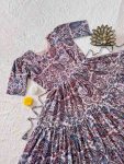 2MODERN CAMBRIC COTTON KALAMKARI PRINT GOWN DAILY WEAR WHOLESALE PRICE ETHNIC GARMENT (9)