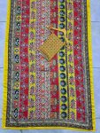 2MODERN CHINON DIGITAL AJRAK PRINT WITH REAL MIRROR WORK SAREE WITH UNSTITCHED BLOUSE PARTY WEAR WHOLESALE PRICE ETHNIC GARMENT (52)