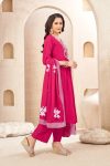 2MODERN CHINON EMBROIDERY, SEQUENCE & CODING WORK TOP BOTTOM WITH DUPATTA FESTIVE WEAR WHOLESALE PRICE ETHNIC GARMENT (7)