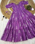 2MODERN RAYON WARLI ART PRINTED WORK ONE PIECE DRESS PARTY WEAR WHOLESALE PRICE ETHNIC GARMENT (12)