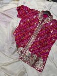 2MODERN SHIMMER EMBROIDERY THREAD & SEQUENCE WORK LEHENGA CHOLI WITH DUPATTA WEDDING WEAR WHOLESALE PRICE ETHNIC GARMENT (14)