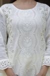 2NEW ARRIVAL CAMBRIC COTTON BORING CHIKAN KARI WORK TOP BOTTOM WITH DUPATTA FESTIVE WEAR WHOLESALE PRICE ETHNIC GARMENT (20)