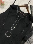 2NEW ARRIVAL MUL CHANDERI HAND MIRROR WITH SEQUENCE EMBROIDERY AND CUTWORK TOP PALAZZO WITH DUPATTA FESTIVE WEAR WHOLESALE PRICE ETHNIC GARMENT (28)