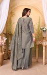 2RICH LOOK BERRY SILK EMBROIDERY, SEQUENCE & CODING WORK TOP PALAZZO WITH DUPATTA WEDDING WEAR WHOLESALE PRICE ETHNIC GARMENT (6)
