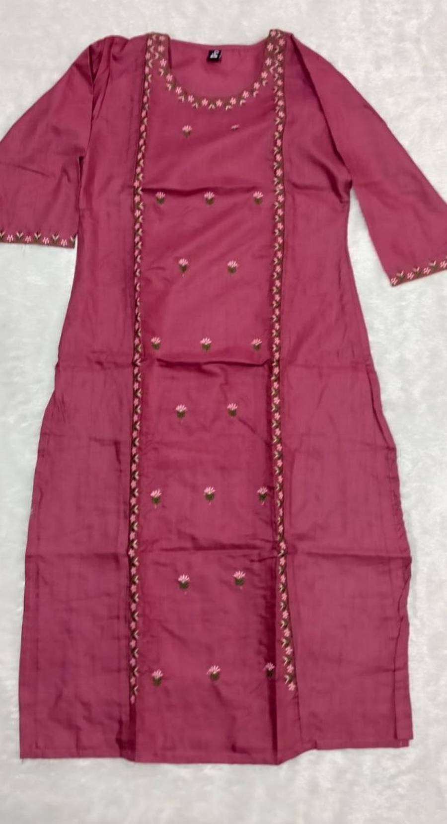 2RICH LOOK COTTON EMBROIDERY WORK ONLY KURTI DAILY WEAR WHOLESALE PRICE ETHNIC GARMENT (6)
