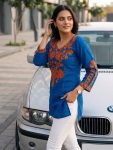 2RICH LOOK COTTON EMBROIDERY WORK TOP OFFICE WEAR WHOLESALE PRICE ETHNIC GARMENT (7)