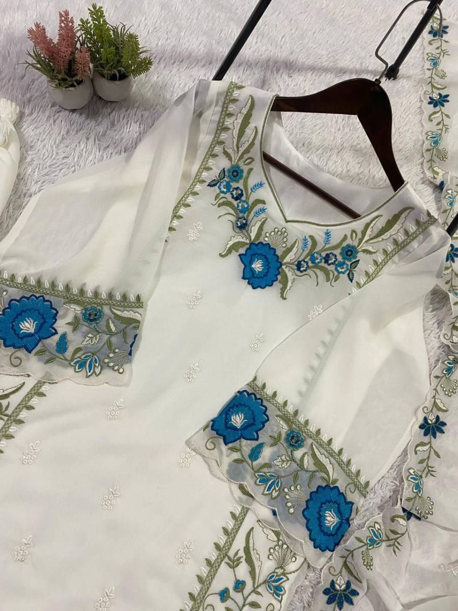 2RICH LOOK GEORGETTE EMBROIDERY WORK TOP PALAZZO WITH DUPATTA FESTIVE WEAR WHOLESALE PRICE ETHNIC GARMENT (31)