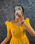 2RICH LOOK MUL COTTON EMBROIDERY WORK ONE PIECE MAXI DRESS PARTY WEAR WHOLESALE PRICE ETHNIC GARMENT (16)