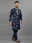 2RICH LOOK RUSSIAN SILK EMBROIDERY WORK MEN’S KURTA PAYJAMA FESTIVE WEAR WHOLESALE PRICE ETHNIC GARMENT (1)