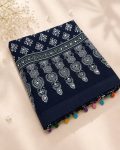 3FANCY CHINON AJRAK DIGITAL PRINT WITH REAL MIRROR WORK WITH KODI LACE BORDER WORK SAREE WITH UNSTITCHED BLOUSE PARTY WEAR WHOLESALE PRICE ETHNIC GARMENT (14)