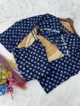 3MODERN COTTON BHANDEJ PRINT WORK SHORT KURTI WITH TOP FESTIVE WEAR WHOLESALE PRICE ETHNIC GARMENT (5)
