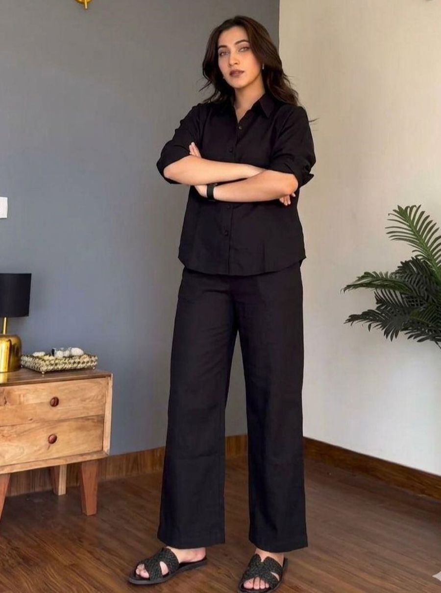 3MODERN COTTON PLAIN CO-ORD SET CASUAL WEAR WHOLESALE PRICE ETHNIC GARMENT (17)