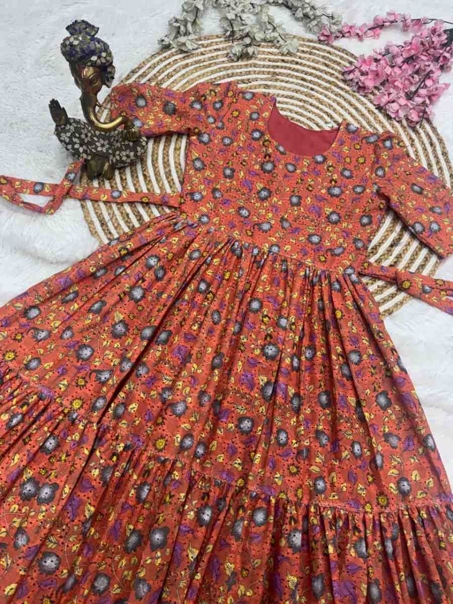 3MODERN HAKOBA COTTON PRINTED WORK ONE PIECE DRESS DAILY WEAR WHOLESALE PRICE ETHNIC GARMENT (11)