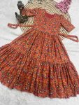 3MODERN HAKOBA COTTON PRINTED WORK ONE PIECE DRESS DAILY WEAR WHOLESALE PRICE ETHNIC GARMENT (10)